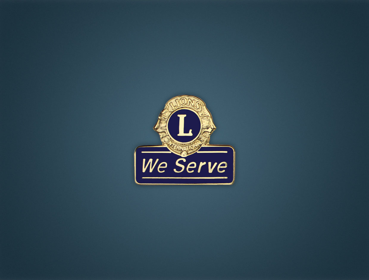 We Serve Exchange Lapel Pin