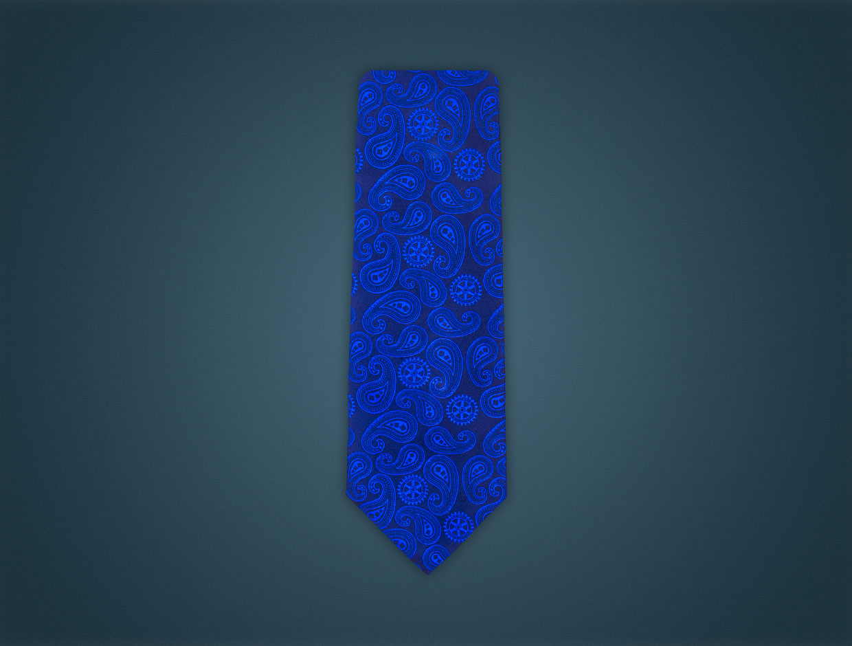Rotary Silk Tie