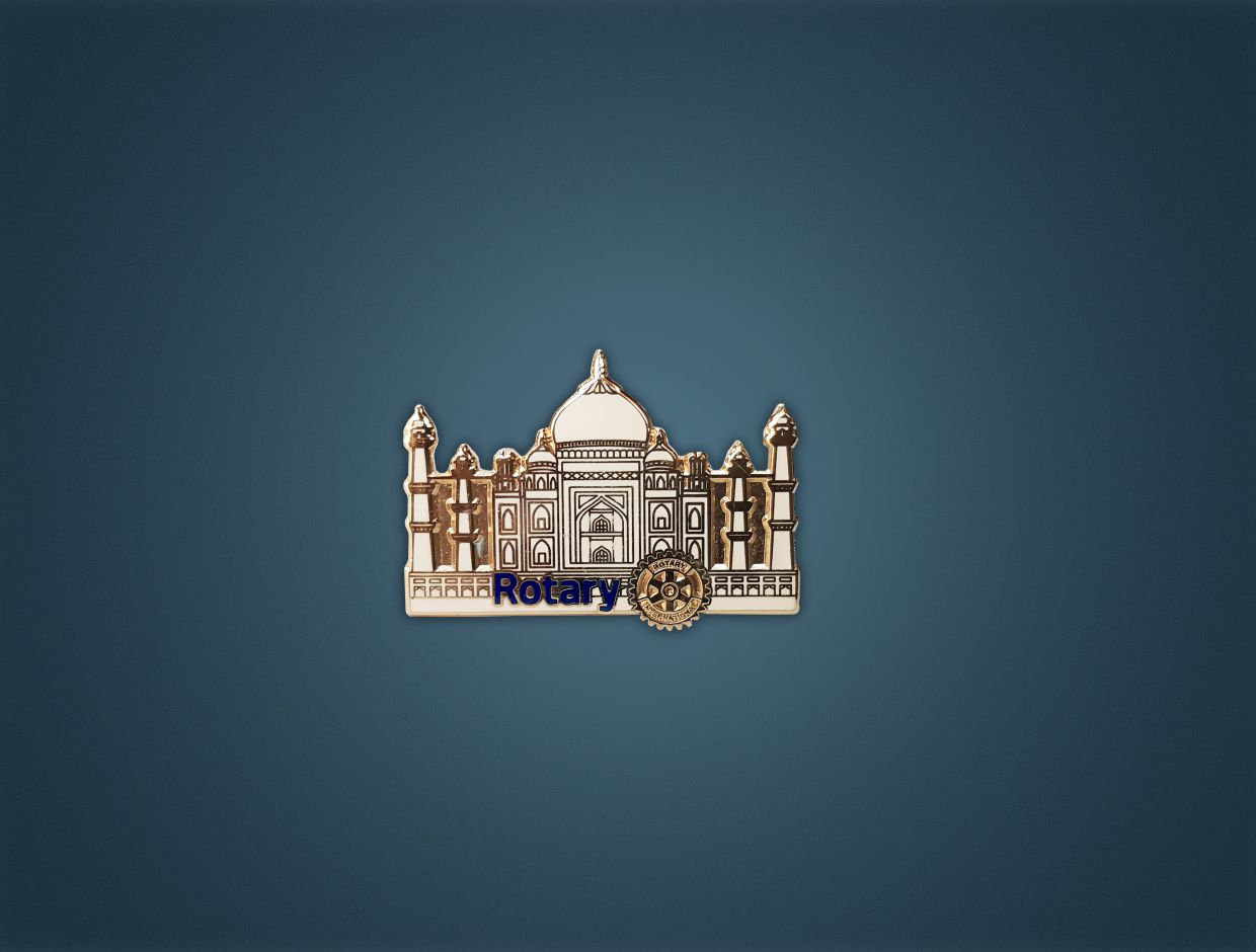 Taj Mahal Exchange Lapel Pin