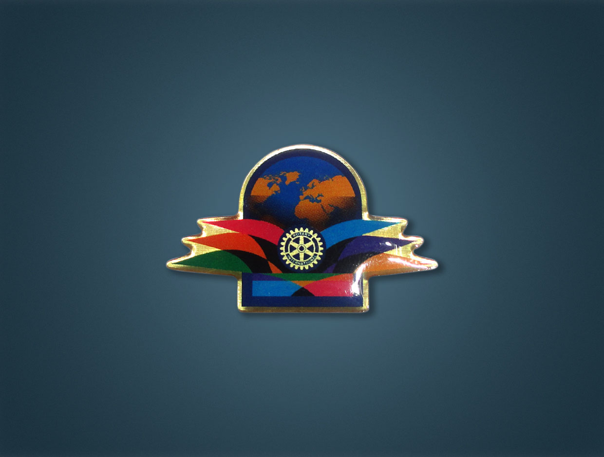 Rotary 2015-16 Theme Lapel Pin