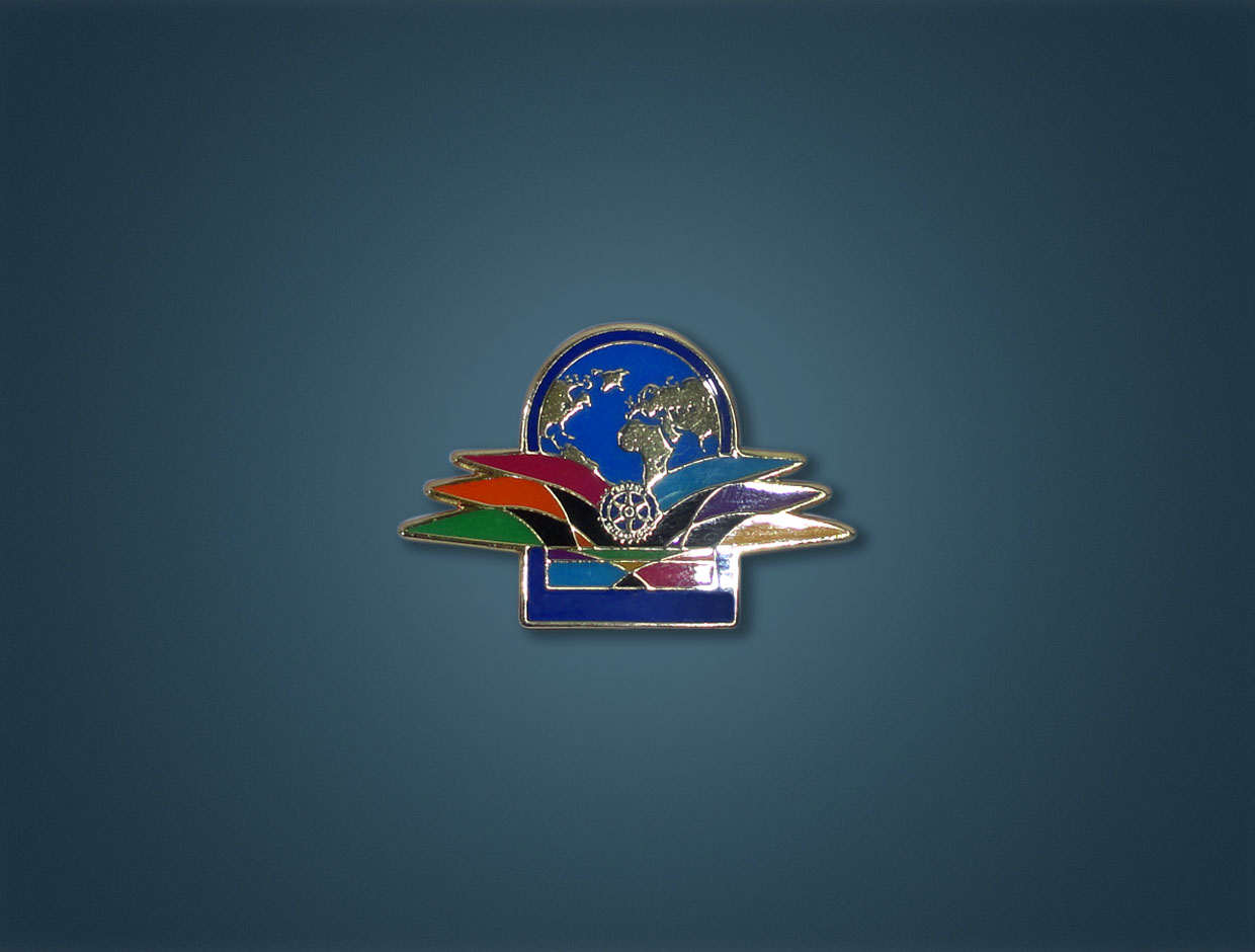 Rotary 2015-16 Theme Lapel Pin