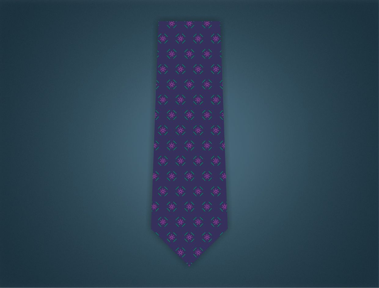 Rotary Theme 2022-23 Silk Woven Tie