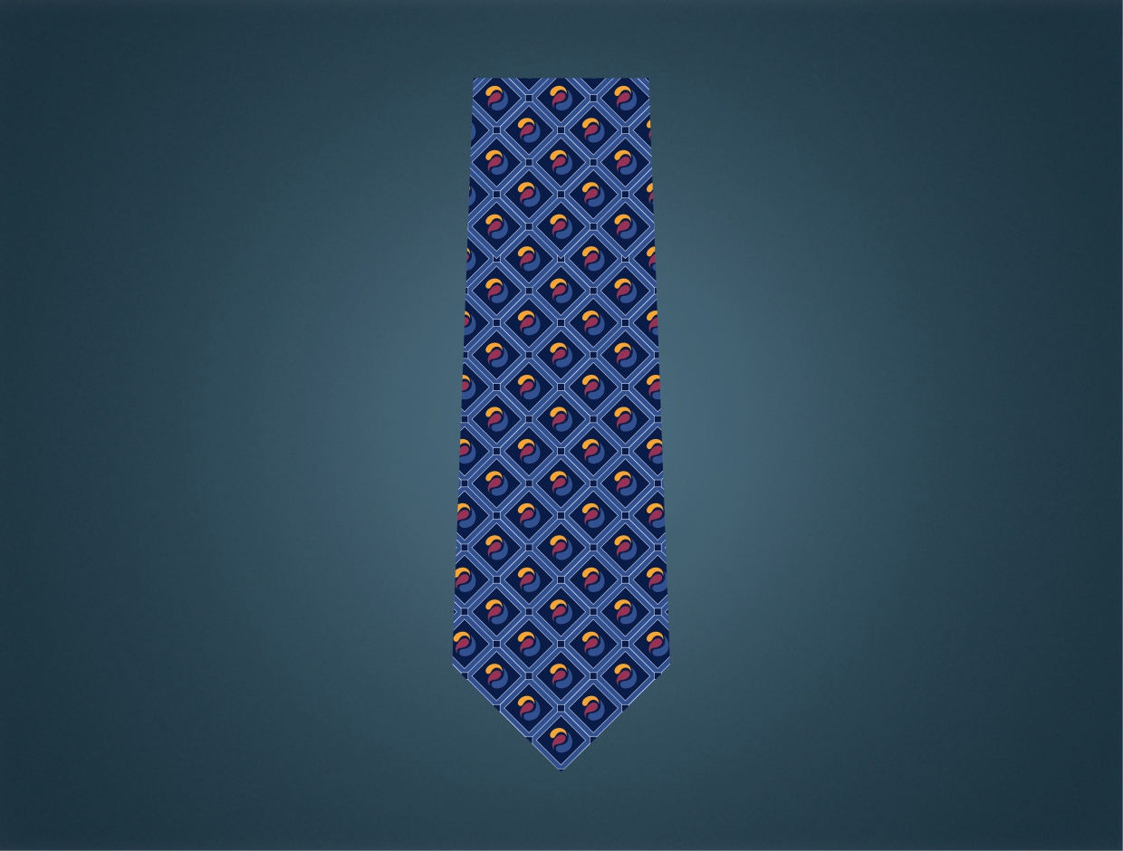 Rotary Theme 2023-24 Silk Woven Tie