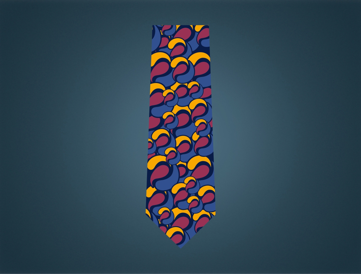 Rotary Theme 2023-24 Polyester Tie