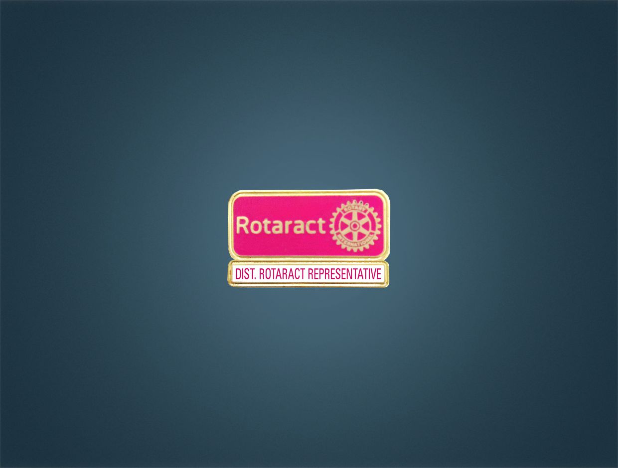 Rotaract DRR Lapel Pin