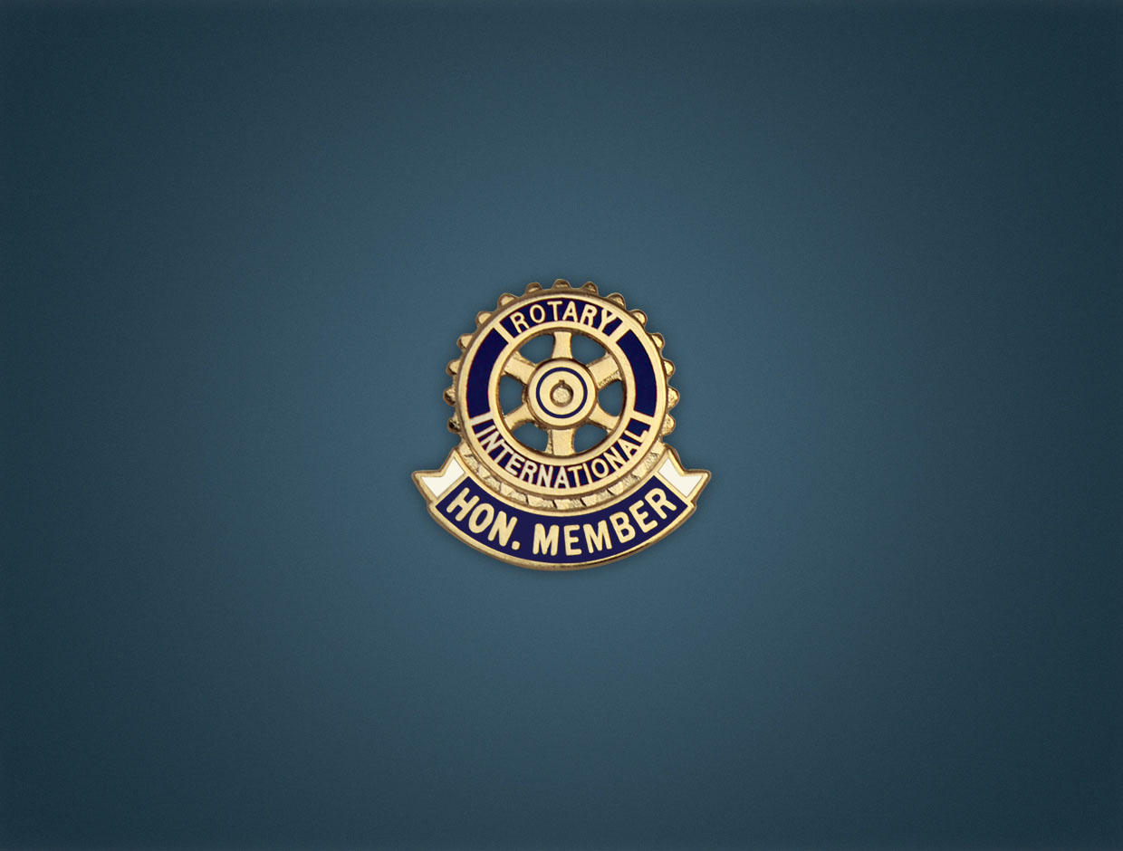 Rotary Honorary Member Lapel Pin
