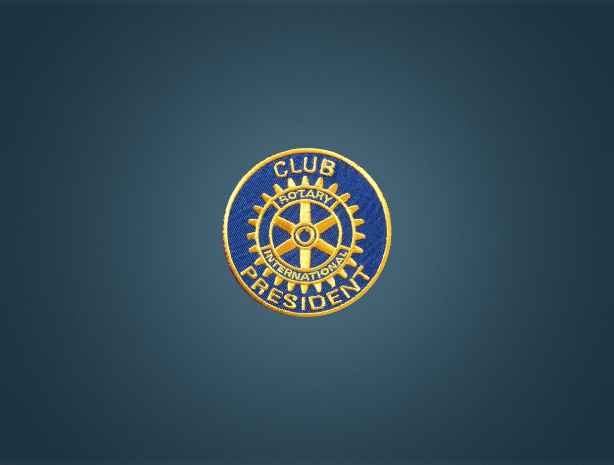 Rotary Club Designation - Iron On Badge