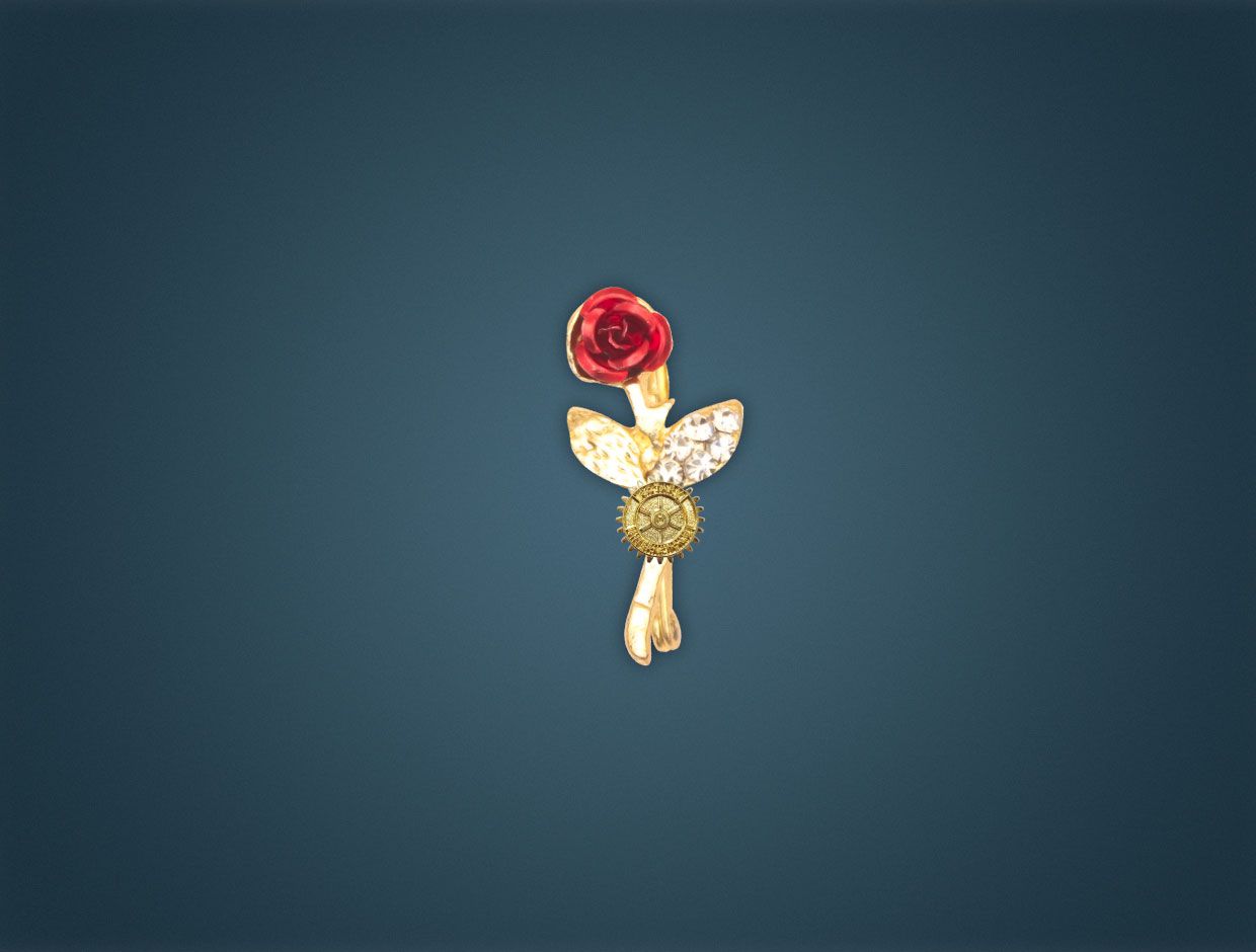 Rotary Brooch