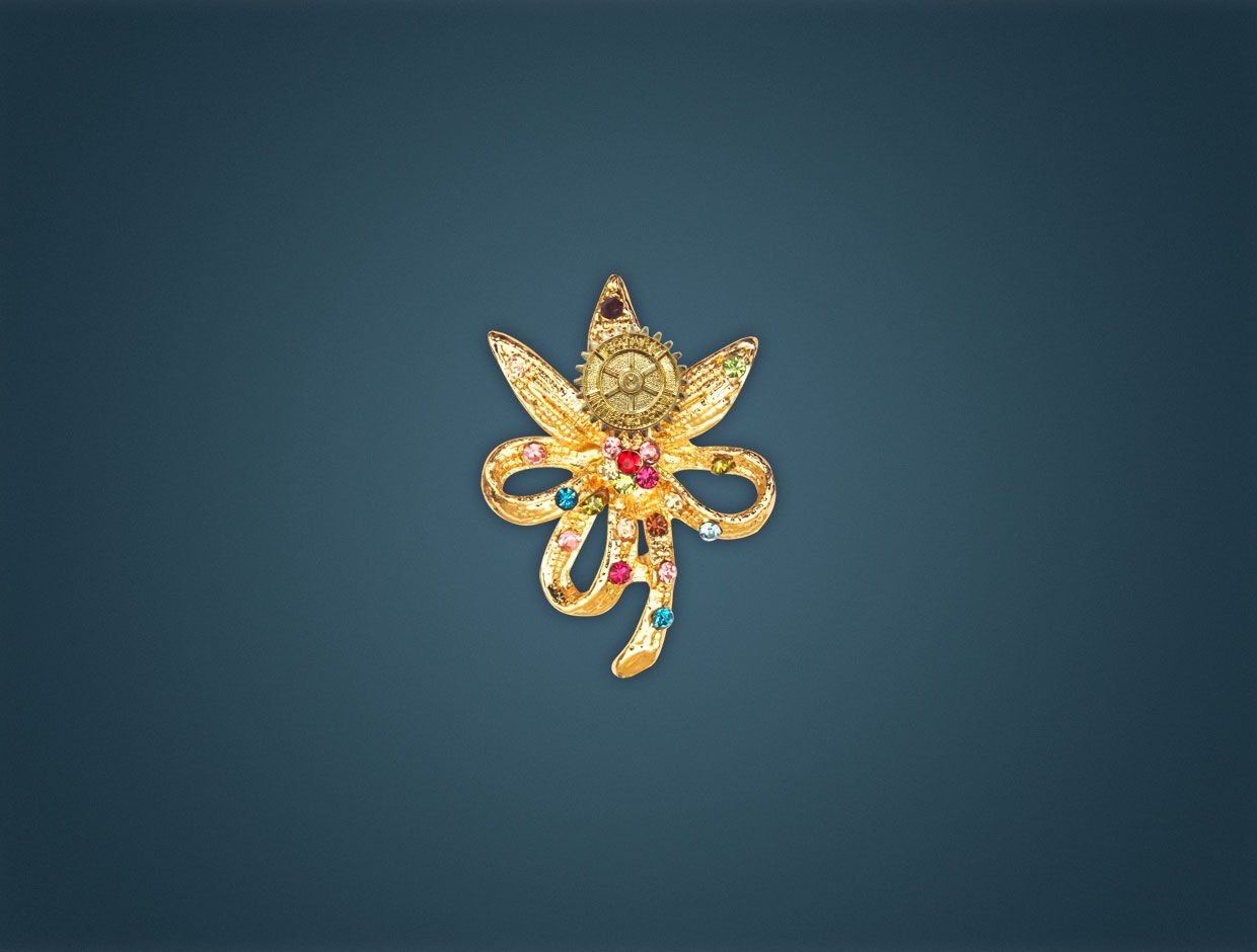 Rotary Brooch